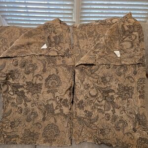 Floral Tapestry Curtains